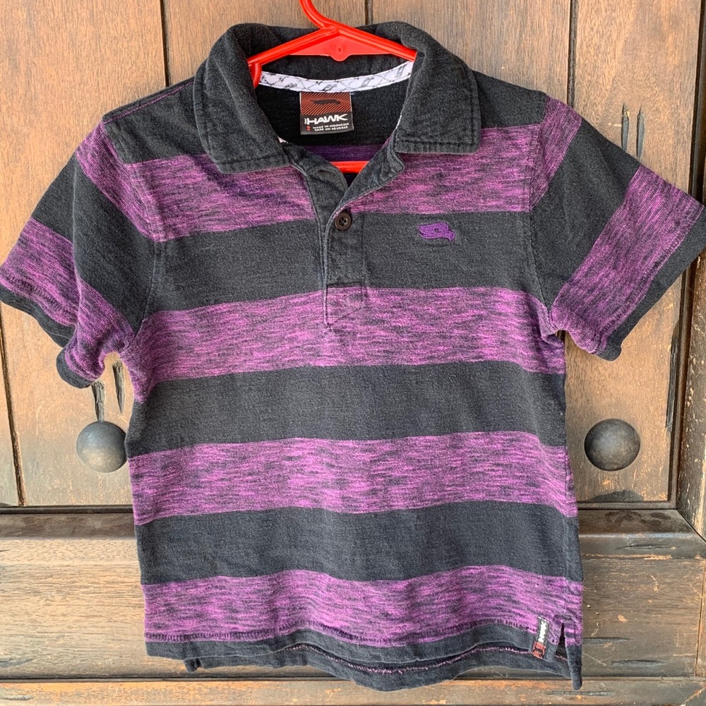 🛑 SOLD!! • ✰ TONY HAWK ✰ Boy’s Polo Striped Shirt